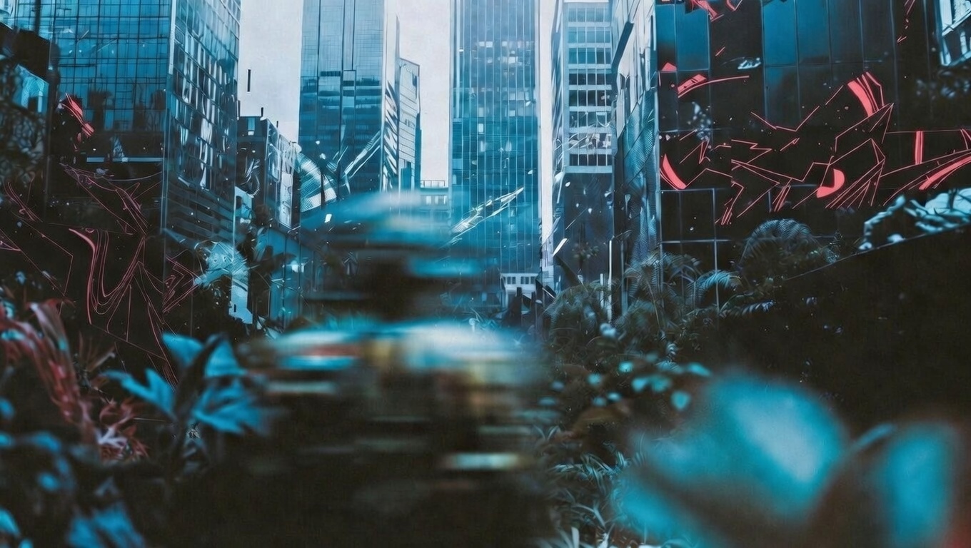 Atmospheric metalheart photography